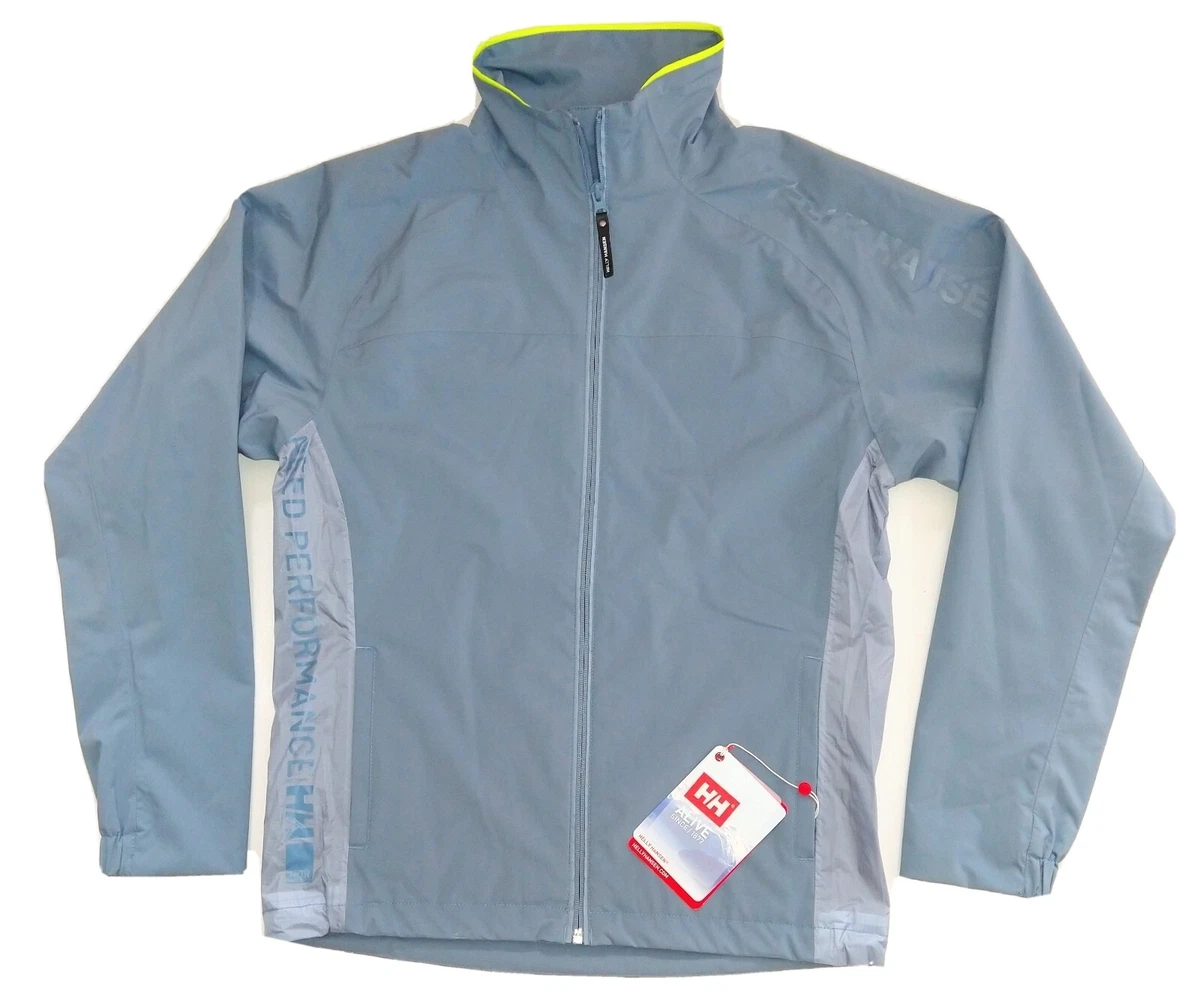 Helly Hansen HP Shore Jacket Mens Size S Blue Mirage 54106 556 Windbreaker NWT