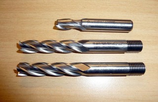 2 Stück neue ORION Schaftfräser 10 mm ✦ 1 Stück neu Format Langlochfräser 9 mm