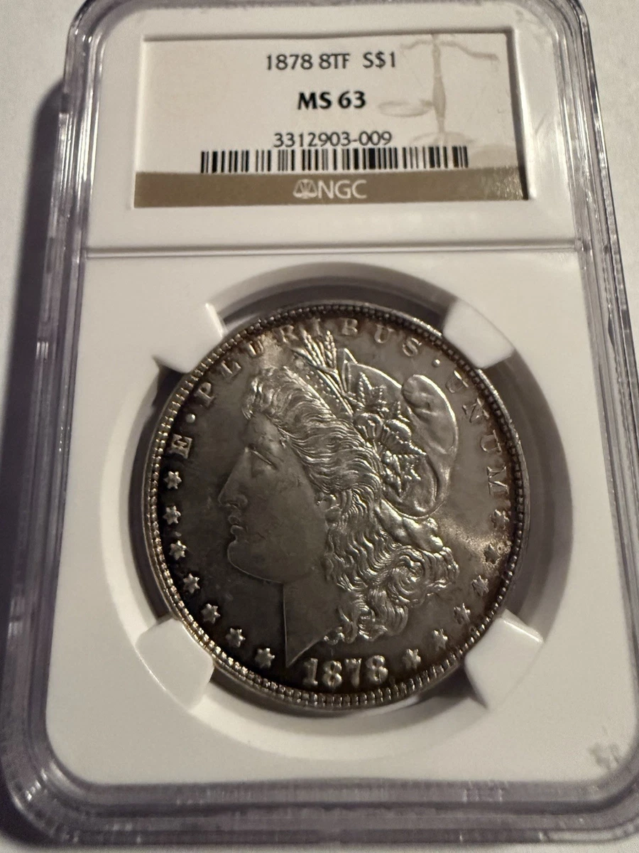 P*2様 1878-S モルガンダラー銀貨 1ドル Morgan Dollar 1878 morgan