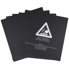  UEETEK 5 Pcs Square Heat Bed Platform Sticker Sheet 3D Printing Build Surface