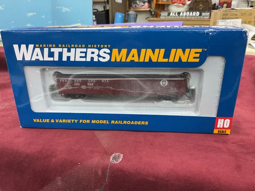 Góndola HO Walthers Mainline 40’ 50 toneladas fondo descendente Pennsylvania nueva en caja #351722 | Zustand: New