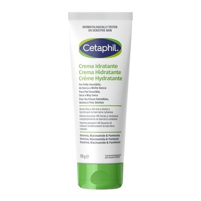 Cetaphil Sensitive Dry Skin Cream Moisturizing Nourishing Face Body 100gr