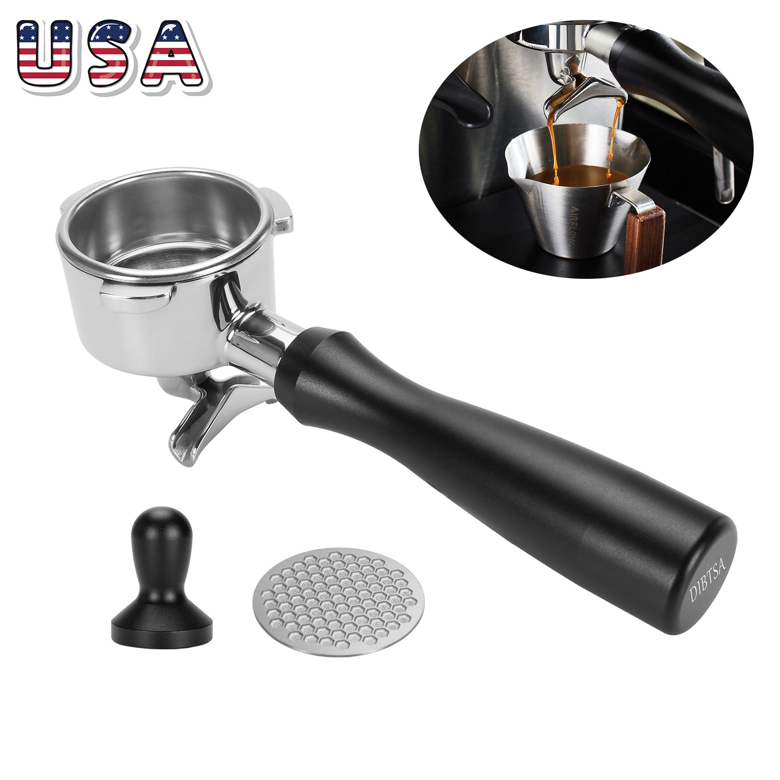 54mm Double Spouts Portafilter For Breville BES870XL BES840BS BES810BSS BES880