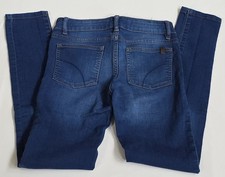 Joe's Jeans Girls Youth Size 12 Blue Denim Jeans EVER BLUE Jess Skinny Stretch