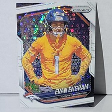 2025 Panini Prizm NFL Evan Engram Disco #277 Denver Broncos Football Card