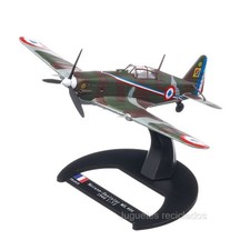 Morane Saulnier MS.406 1940 1:72 WWII Avion d'attaque diecast Luppa #17