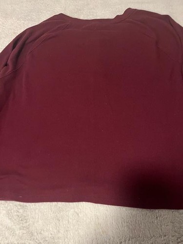 Victoria's Secret Pajama Set Womens XXL Burgundy Thermal Henley Jogger Lounge - Picture 11 of 15