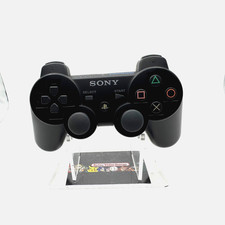 OFFICIAL SONY PS3 CONTROLLER GENUINE BLACK WIRELESS DUALSHOCK 3 PLAYSTATION 3.