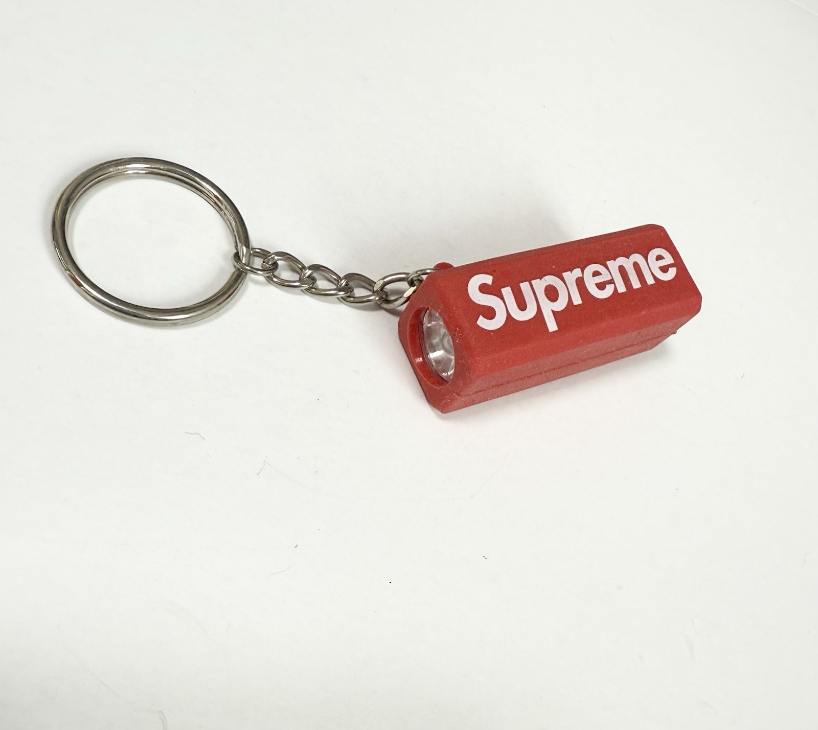 Supreme Flashlight Keychain Red 2012 - image 1