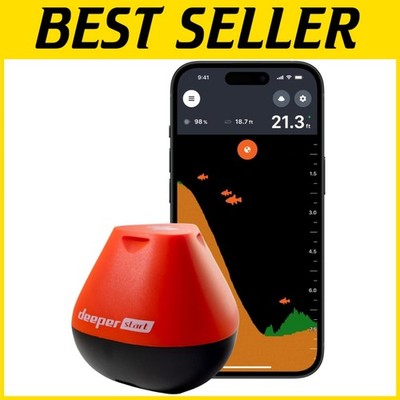 Wireless Smart Fish Finder - Ideal for Recreational Fishing*