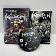 Kessen (Sony PlayStation 2, 2000) PS2 - Complete CIB - TESTED & Working !