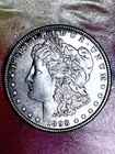 1898 P   Morgan Dollar  GEM BU   ORIGINAL TONING Dollars starting at .99