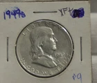 1949 S US Franklin Half 50c XF (Cleaned)