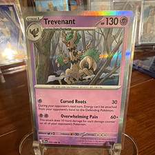 Pokemon TCG Trevenant XY Holo Rare 039/146 130 HP EN 2014 Stage 1 Psychic