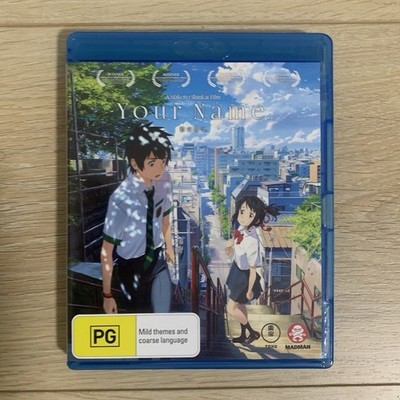 Madman Your Name Blu-ray PG Region B Makoto Shinkai 107min Widescreen