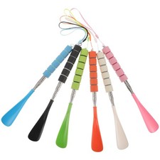 6 Pcs Lazy Shoes Helper for Seniors Portable Travel Shoehorn