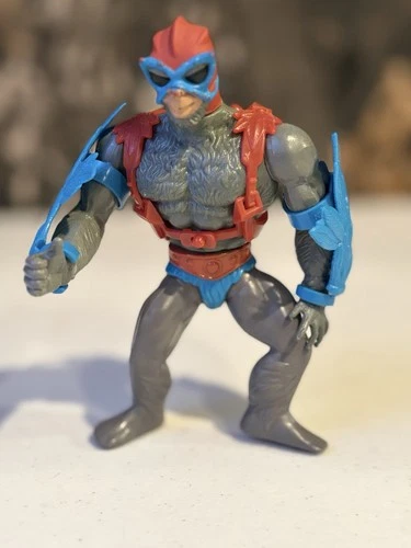 Vintage Stratos Motu Masters Of The Universe He-Man Action Figure Complete 1982
