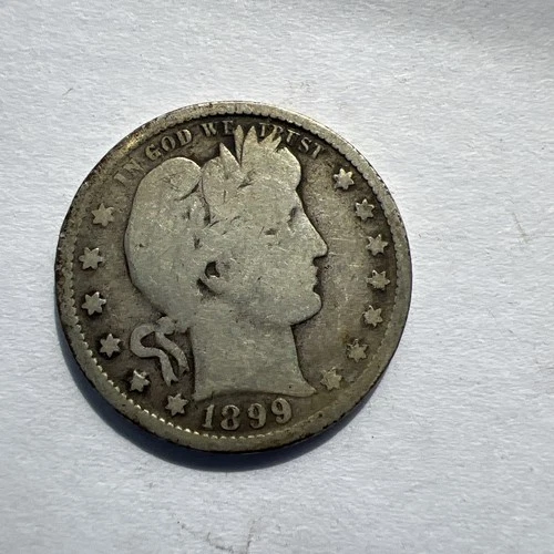 1899  Barber  Quarter