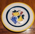 Vtg Stangl Terra Rose Fruit Pattern Platter 12 1/2" - Hand Painted Cottage Farm