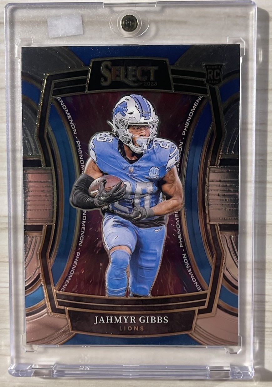 2023 Panini Select #PH-JGI Jahmyr Gibbs Phenomenon Rookie E1
