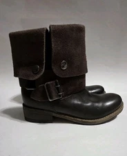 Clarks Artisan Volara Sky Fold Over Boots 6M