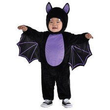 Amscan Infants Baby Classic Bat Halloween Costume 0 - 6 Months Kids Cute Cosplay