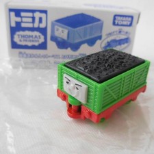 Thomas Tomica colorful freight cars Connected freight cars yellowgreen Thomas QK