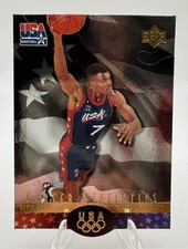 1996 Upper Deck USA SP David Robinson Career Statistics #S8 Team USA