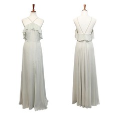 Jenny Yoo Jada Bridesmaid Maxi Dress Meadow Luxe Chiffon Gown Size 8