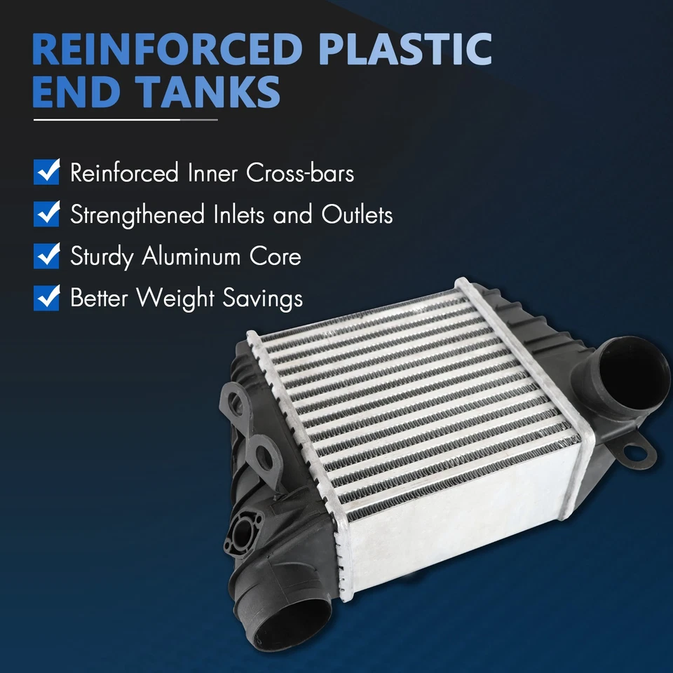 Intercooler para VW Volkswagen Golf Jetta 2003-2006 1J0145803T cargador de aire enfriador Foto 4 de 4