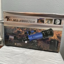 Telmu F40070M Astronomical Telescope 70mm Aperture 400mm AZ Mount/ refracting