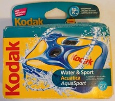 Kodak Max Disposable Camera Water 27 Exposures EXPIRED July 2008 Y2K TREND 