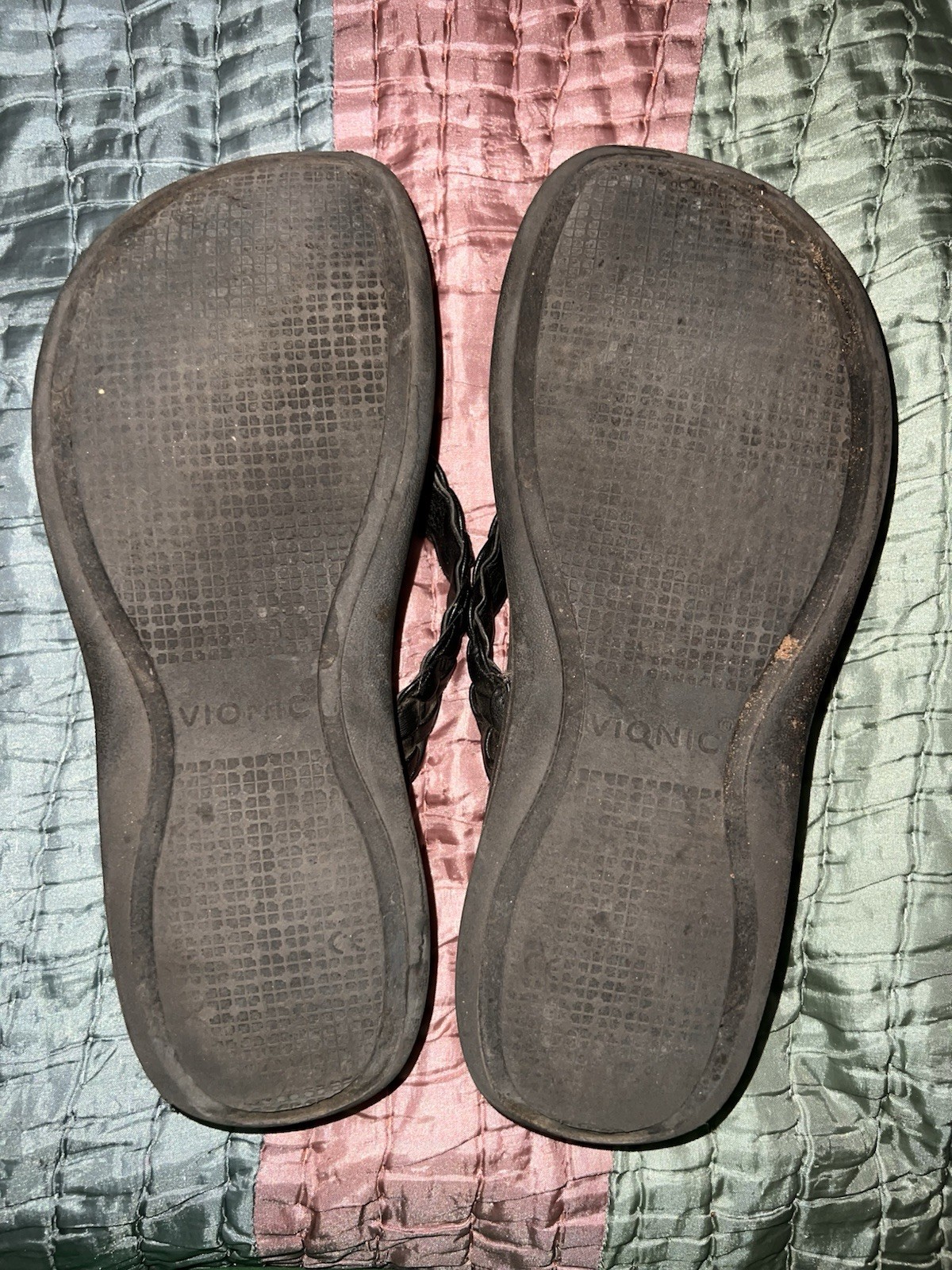 Vionic Black Sandals Size 11 - image 3