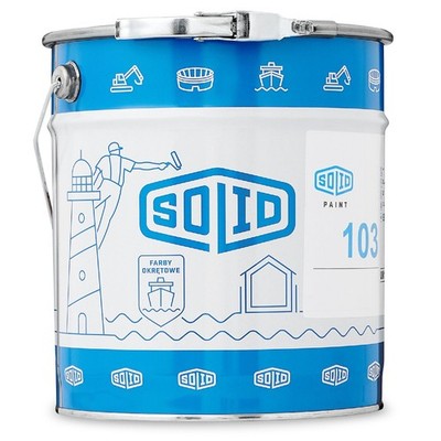 Solid Paint 103 Einkomponentiger Industrielack mit Korrosionsschutz 5 L RAL