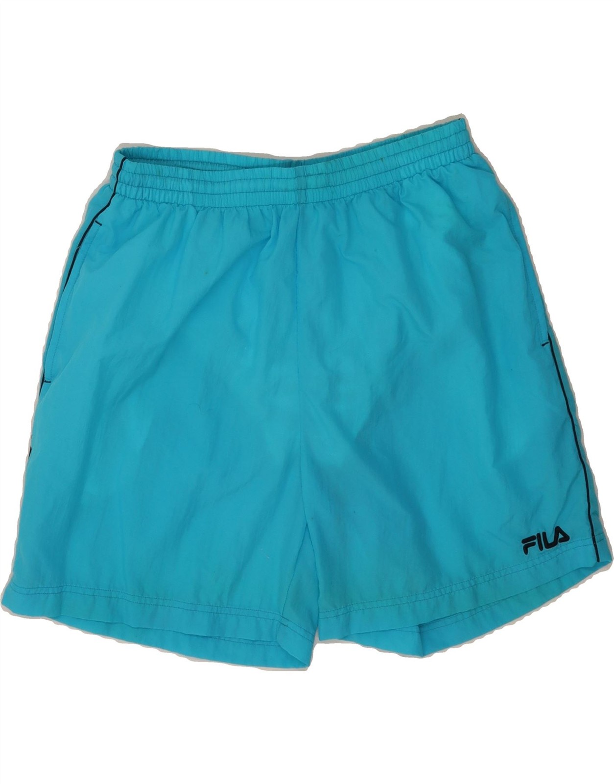 FILA pantaloncino sportivo uomo grande blu poliestere BL11