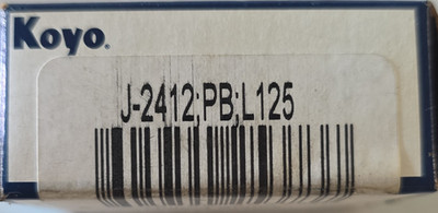 Koyo Needle Roller Bearing J-2412 PB L125 Lube Code 125 Model MPN USA