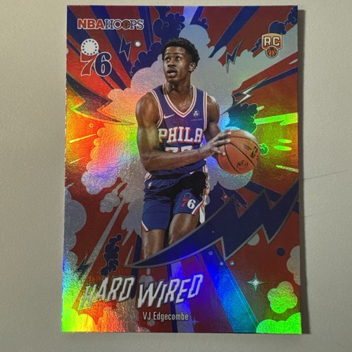 Topps 2026 NBA Hoops Hard Wired VJ Edgecombe RC #HW-23 Philadelphia 76ers