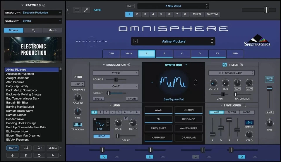Spectrasonics Omnisphere 3 Retail Box USB Power Synthesizer Instrument - Bild 4 von 4