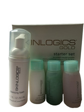 BeautiControl Skinlogics Gold 4 Piece Starter/Mini Set Boxed NOS Unused