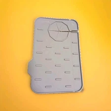 Silicone Sink Splashes Guard Mat Soap Dish Drip Catch Holder for Kitchen