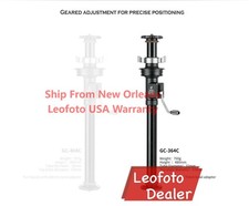 Leofoto GC-364C Tripod Geared center column for tripod 75mm bowl USA Warehouse