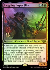 Laughing Jasper Flint - Foil - Prerelease Promo Light Play, English Magic the Ga