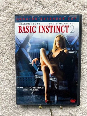 Basic Instinct 2 DVD 2006 Unrated Extended Cut Sharon Stone Deleted Scenes
