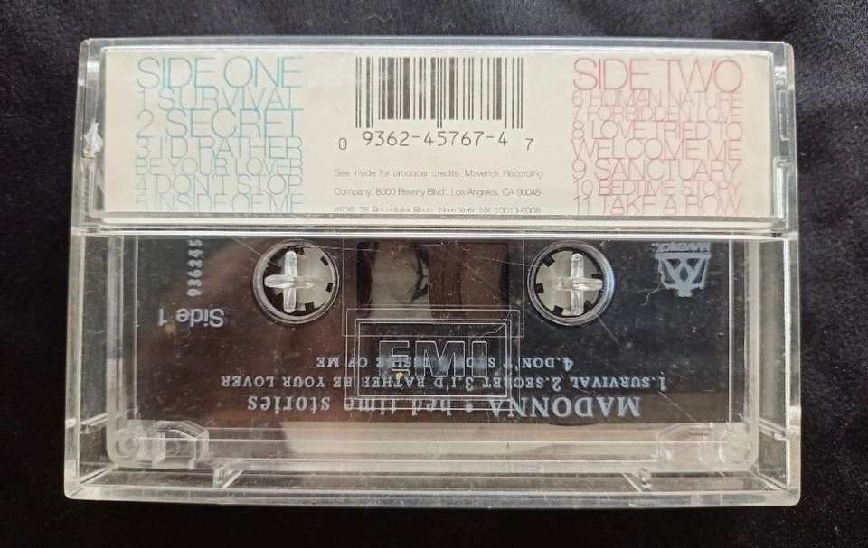 Madonna : Bedtime Stories ( Cassette Tape ) - Image 2 of 4