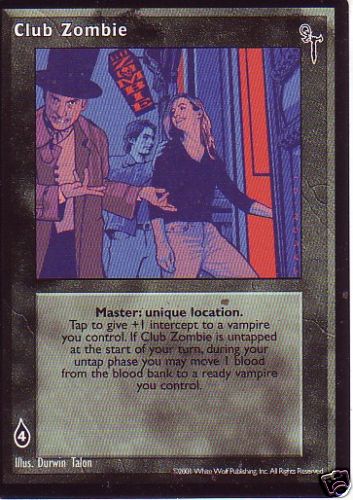 2 x Club Zombie VTES CCG Mixed - Picture 1 of 1