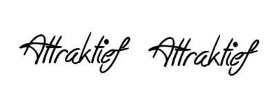 2x Aufkleber ATTRAKTIEF  Auto CAR Style Sticker Tuning Racing JDM OEM klein