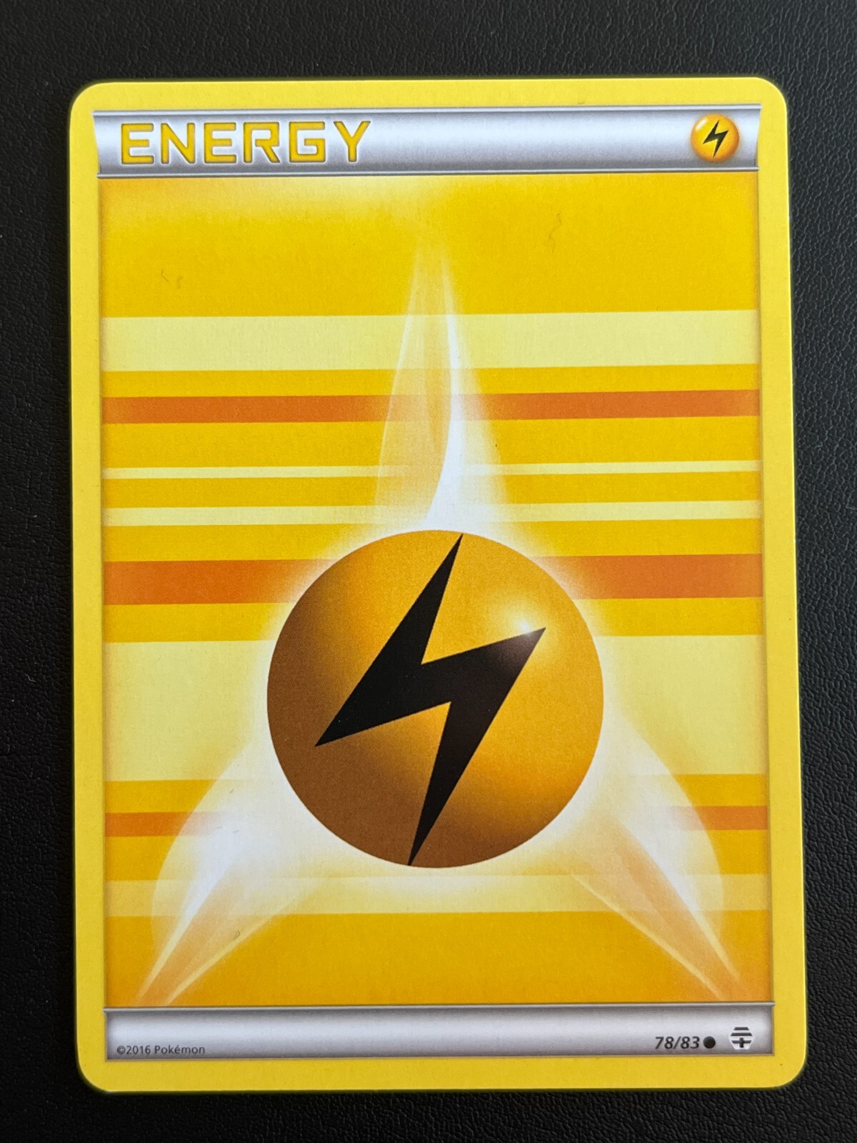 Lightning Energy 78/83 XY Generations Non Holo Energy Pokémon TCG 2016 NM