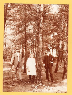 um 1895 Sepia Großphoto Echtphoto SACHSEN GESCHWISTER - (225 mm x 165 mm)