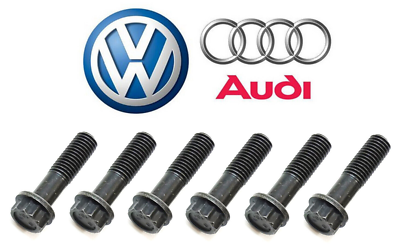 #ad Clutch Pressure Plate Bolts for Volkswagen 1989 2004 2.8 GENUINE VW Set of 6 $35.99