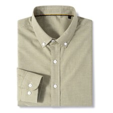 Mens Casual Shirts Long Sleeves Slim Fit Camisas Oxford Cotton Dress Shirts Tops